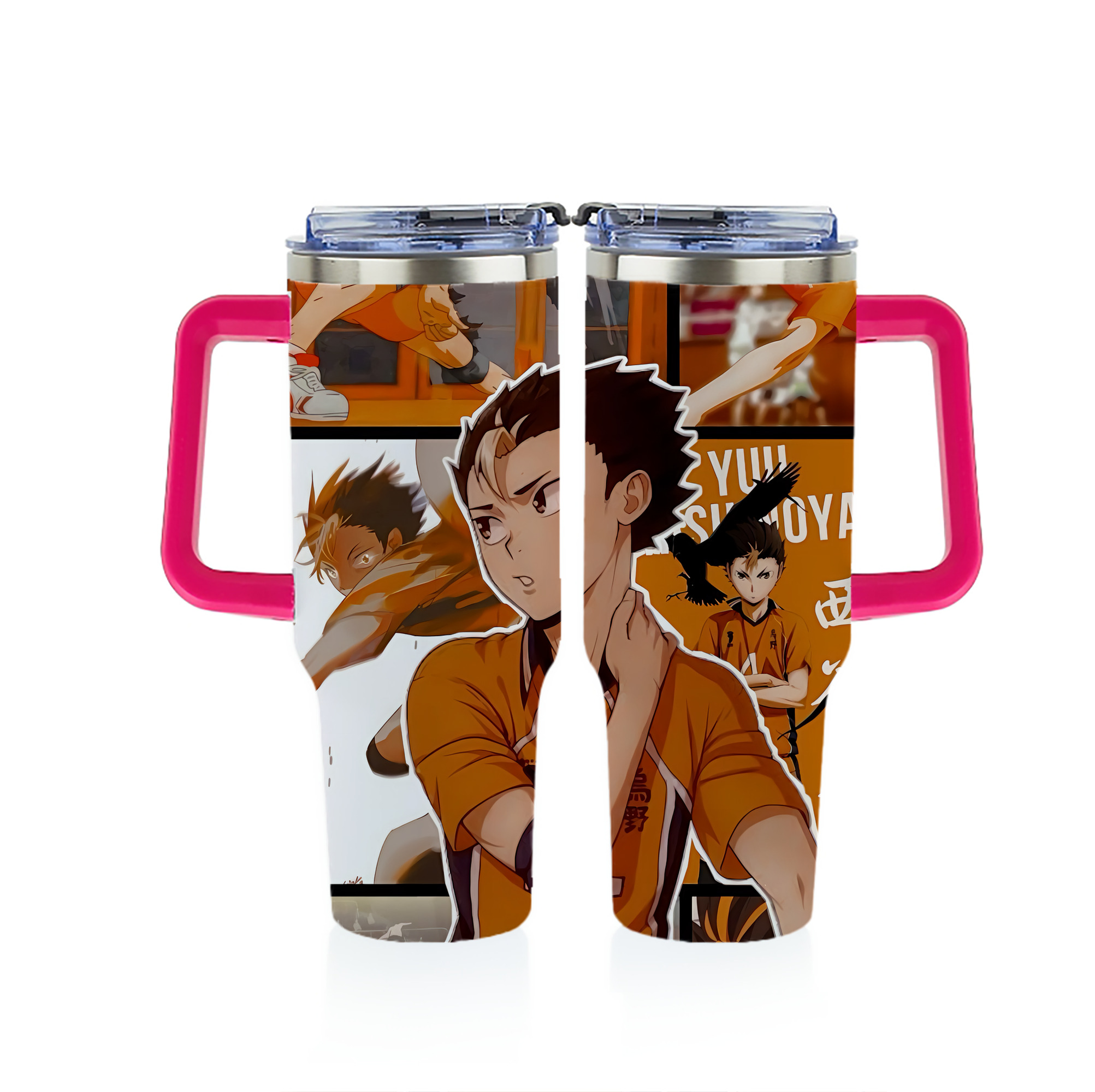 （画像用） ハイキュー!! Haikyu!! 1200ｍLフルプリント車用タンブラー